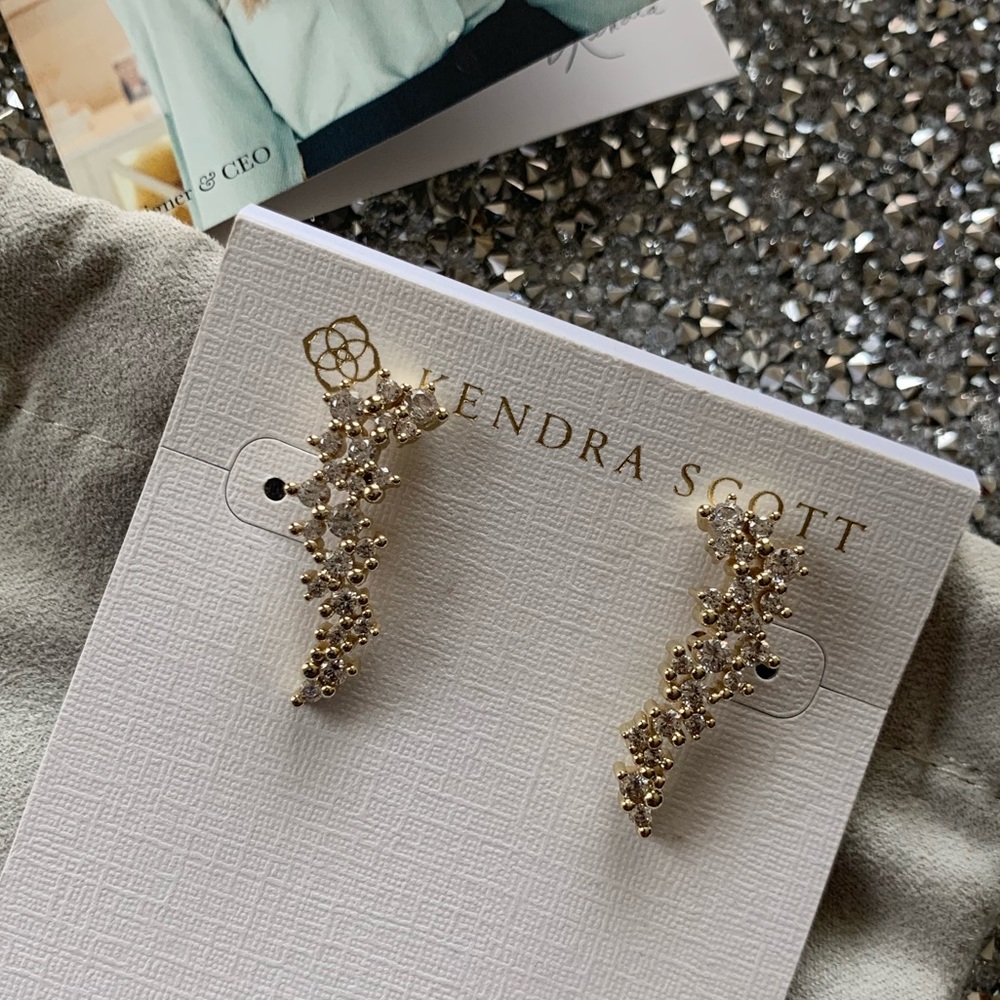 Kendra Scott Petunia ear climbers